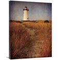 thumbnail image 1 of Global Gallery's 'To the Harbor Light' By Katherine Gendreau Stretched Canvas Wall Art, 1 of 4