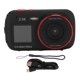 thumbnail image 1 of 72 MP Digital Camera, Dual 2.4-inch Front Color Screen, 1.54-inch Rear Screen, Video Camera with 16x Digital Zoom, MP3 Player for Travel, Black, 1 of 4