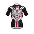 thumbnail image 3 of Camiseta de ciclismo con calavera blanca Moxilyn, ropa de ciclismo de manga corta para verano, transpirable y de secado rápido, ropa de ciclismo de montaña, 3 of 5