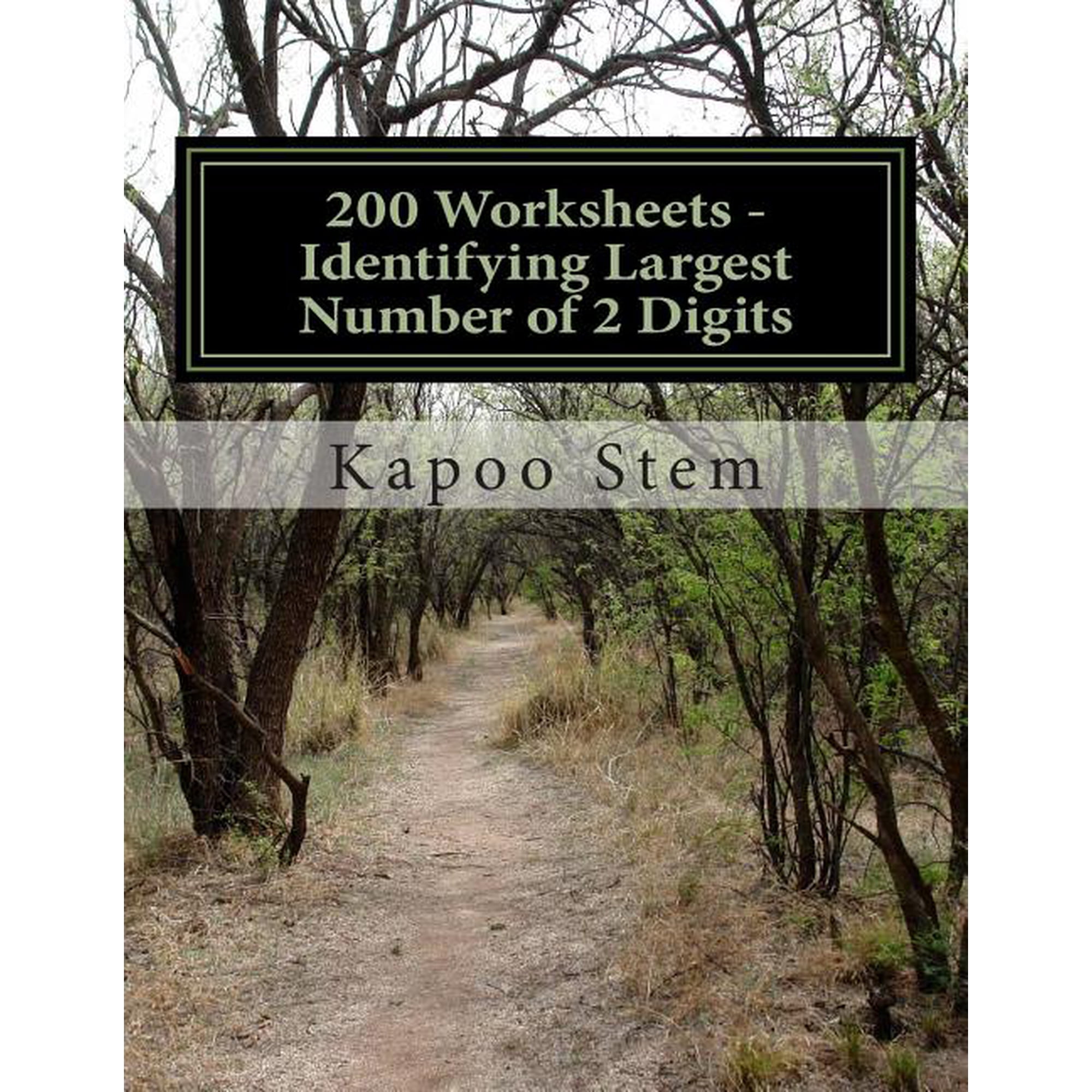 200 Days Math Greatest Numbers: 200 Worksheets - Identifying Largest Number of 2 Digits: Math Practice Workbook (Paperback)