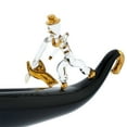 thumbnail image 5 of GlassOfVenice Murano Glass Blown Gondola With Gondolier - Medium, 5 of 8