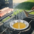 thumbnail image 4 of BESTYASH Support de Friteuse à Poulet 2 Pcs en Acier Inoxydable, Cuisson Uniforme, Grille à Dinde pour BBQ Extérieur, 4 of 8