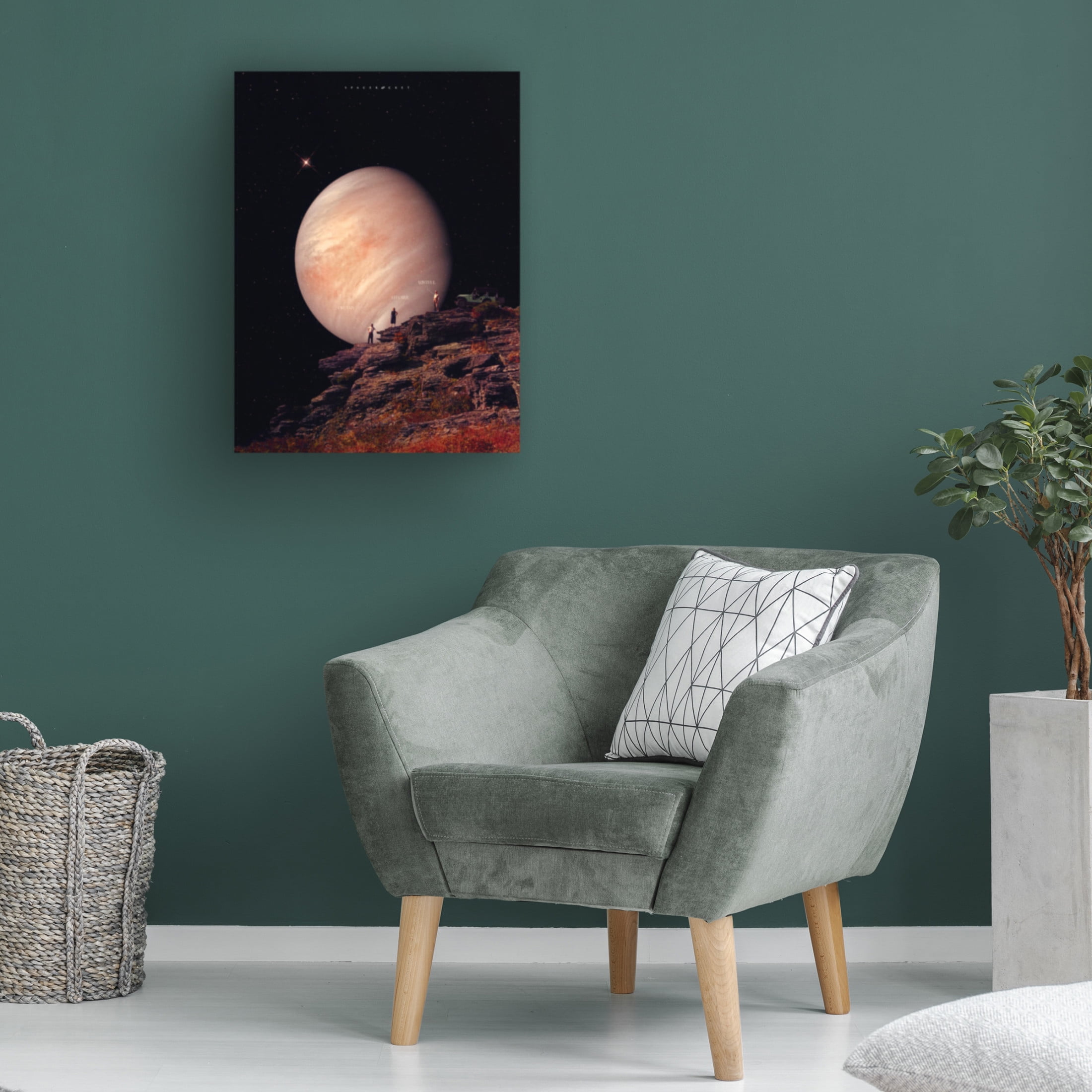 Trademark Fine Art spacerocket art 277 Canvas Wall Art