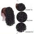 thumbnail image 4 of 14Inch Drawstring Ponytail for Black Women Short Fluffy Kinky Curly Pony Tails Synthetic Hair Pieces, 4 of 7