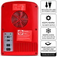 thumbnail image 2 of Koolatron Kwc4Bt Retro Mini Cooler With Bluetooth Speaker, 2 of 6