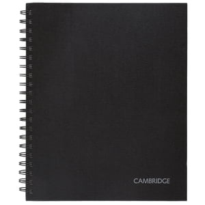 Cambridge Limited Legal Ruled Business Notebook, 8"x11", 192 Pages