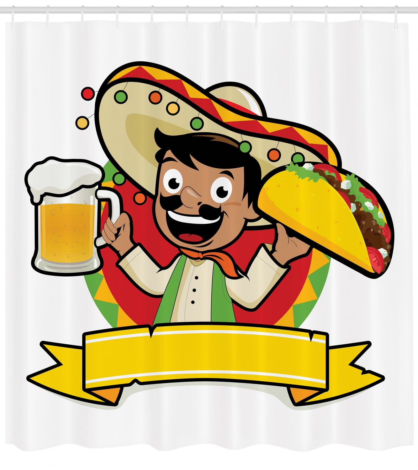 mexican guy in sombrero cartoon