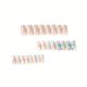 thumbnail image 2 of French Medium Square Press On Nails,Squoval Fake Nails With Cute Designs,Glossy False Nails For Women And Girls,24 Pcs, 2 of 4