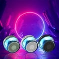 thumbnail image 1 of ¡Precios Locos!, Altavoz portátil con ventosa magnética LED de gran capacidad, batería incorporada, carga USB, RGB 5.3, Bluetooth Akmoler, 1 of 9