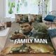 thumbnail image 2 of El Hombre de Familia Conjunto de sábanas temático, trío de piezas, cómodo y amigable con la piel, diseño único, regalo de decoración para el hogar para familiares, amigos y fans,135cm *200cm, 2 of 6