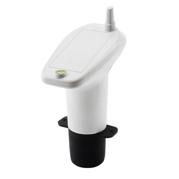 Sensor Wireless Ultrasonic Level Gauge Water Tank Liquid Level Meter With Temperature Sensor Liquid Depth Level Gauge Indicator With Time Display