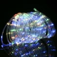 thumbnail image 3 of Amdohai 12M/39.4Ft 7.2W 120 LED Rope Light Multi-color Battery Powered Operated with Remote Control Combination In Sequential Slo-glo Chasing/flash Slow Fade Twinkle/flash on 8 Different Effects, 3 of 7