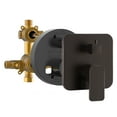thumbnail image 2 of Resort 10-in Rain Showerhead Combo Shower System with Adjustable Handshower Slide Bar and Pressure Balanced Mixing Valve Oil Rubbed Bronze, 2 of 4