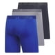 thumbnail image 5 of Calzoncillos tipo bóxer adidas para hombre, microfibra Team Royal Blue, paquete de 3, 5 of 7