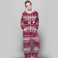 thumbnail image 3 of Mono de mujer, pijamas de franela para niña, Pijama cálido para adolescentes, ropa interior navideña, monos, ropa de hogar para mujer, 3 of 4