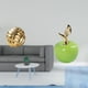 thumbnail image 2 of Figura de cerámica,Figura de cerámica con forma de bola de hilo y nudo,Estatua,Escultura de fruta artificial,estatua y artesanía,Colección de figuras de cerámica para decoración del hogar, 2 of 8