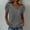 Gray, variant on Women Soft Breathable Cotton Everyday Wear Stretch Casual Active Play Basic Daily Outfit