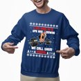 thumbnail image 2 of Christmas Sweatshirt, Squats Funny Gym Christmas Sweatshirt, Muscular Santa Ugly Holiday Sweatshirt, Festive Fitness Xmas Gift for Squatters & Weightlifters, 2 of 5