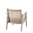 thumbnail image 3 of Pemberly Row Chaise d'Appoint 30 Pouces Polyester et Bois Massif en Brun/blé, 3 of 9