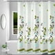 thumbnail image 1 of Cortina de ducha de EVA multicolor con ojales reforzados | Forro impermeable sin perforaciones para baño con ganchos | Dobladillo con peso resistente al desgarro | Ideal para dormitorios, hoteles,, 1 of 6
