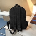 thumbnail image 4 of CUZIBR Corduroy Casual Backpack Cute Pattern Embroidery Adjustable Shoulder Strap Large Capacity Multi Pocket Daypack For Teen Girls College School Daily Commute Weekend Travel, 4 of 5
