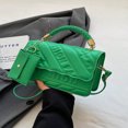thumbnail image 1 of LNGOOR Fashionable Women‘s Casual Waterproof Solid Color Flap Cover Printed Handbag  All-matching Style, 1 of 7
