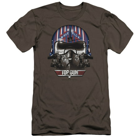 Top Gun Maverick Helmet Mens Premium Slim Fit Shirt