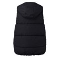 thumbnail image 5 of Vedolay Warm Winter Jacket Basic Comfy Loose Fit Long Sleeve Open Front Cardigan Coat Black,2XL, 5 of 5