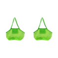thumbnail image 1 of maskred Versatile Beach Toys Bag Durable Mesh Tote for Poolside Adventures Green Extra Large 2Set, 1 of 6