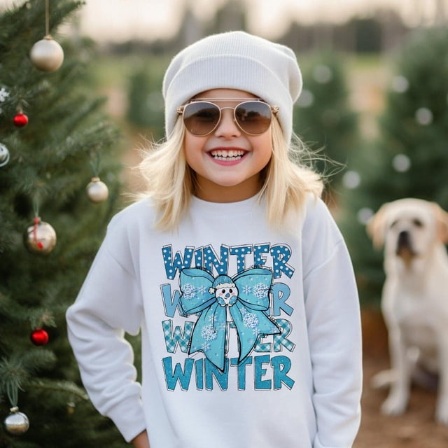 Sudadera con estampado de lazo de muñeco de nieve para niños, sudadera con capucha de polar de invierno para niños y niñas, ropa de manga larga, atuendo navideño para las fiestas, sudaderas