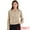 Champagne, variant on Zip Up Coat Long Sleeve Outerwear  Lightweight Top XS Dusty Pink
