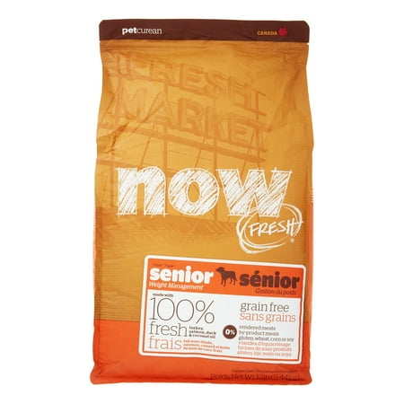 Petcurean Now Fresh Grain-Free Senior Weight Management ...