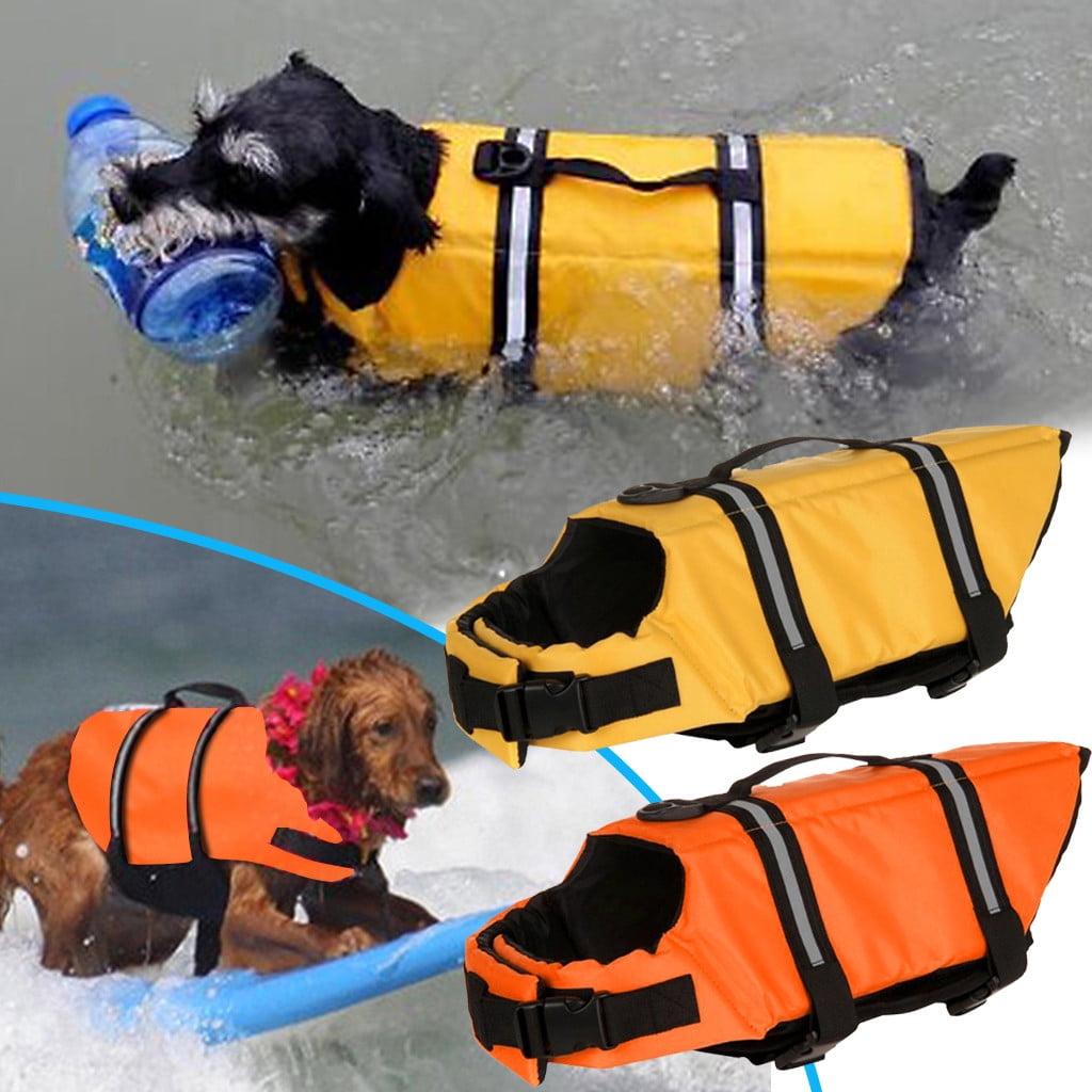 Adjustable Preserver Vest X2O Dog Life Jacket Swimming Safety Vest with Rescue Handle 
