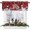 Christmas Snowman, variant on Christmas Poinsettia Valance Curtain Spruce Branch Green Leaf Red Flower Mistletoe Berry Tier Curtain Blackout Rod Pocket Window Valances for Kitchen/Bedroom/Living Room/Bathroom,1 Panel,54 x 18 Inch
