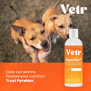 Vetr Pyramax 5% Pyrantel Pamoate Oral Suspension for Dogs & Cats Digestive Care, 500 ml