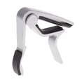thumbnail image 1 of Abrazadera Tonos de Aleación Aluinio Capo para Acústica de Perno Parte , Plata Baoblaze Pinza de afinación de capo de guitarra, 1 of 7