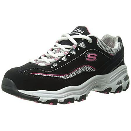 11860 Black Dlites Skechers Shoes Women Sport Casual Comfort Memory Foam Sneaker