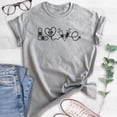 thumbnail image 2 of Love Nurse Shirt, Unisex Women's Shirt, Nursing Nurse RN Shirt, Nurse Appreciation Shirt, Practitioner Tee, Heather Gray, X-Large, 2 of 6