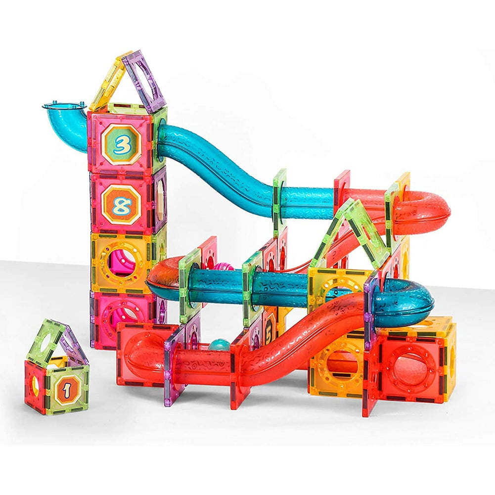 いがある MAGBLOCK Building Tiles 130 Pcs 3D Toys