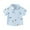 Light Blue, variant on Coerni Boys Toddler Button Down Shirt Short Sleeve Cotton Car Print Lapel Shirts, Summer Casual Tops Baby Clothes Trendy Tees