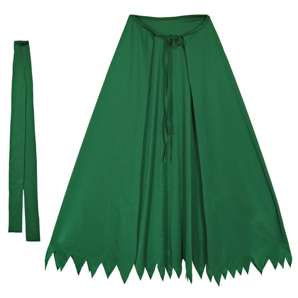 sheer green cape