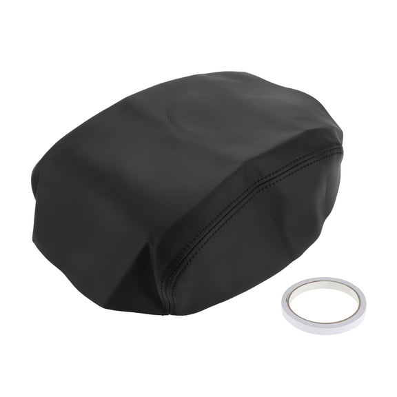 Unique Bargains Center Console Cover for Honda Ridgeline 2006-2014 Microfiber Leather With Black