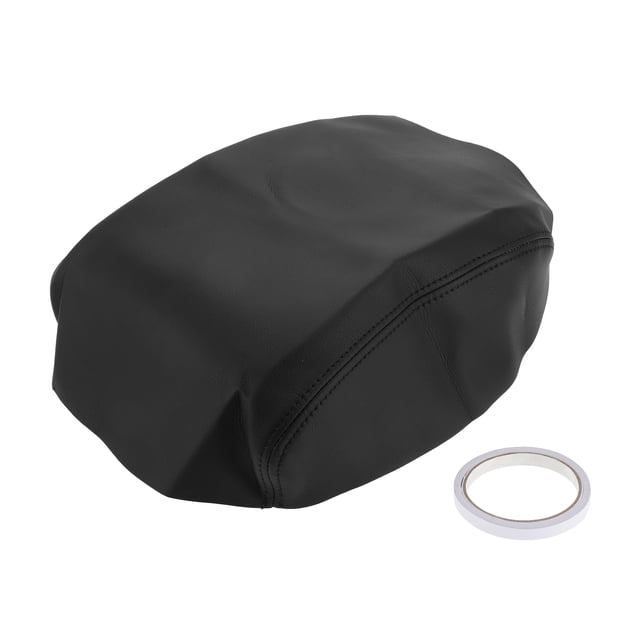 Cubierta de consola central Unique Bargains para Honda Ridgeline 2006-2014 de cuero de microfibra con negro