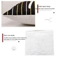 thumbnail image 3 of Yidarton 45*45cm Home Supplies Christmas Pillow Case Nordic Plaid Linen Cushion Case Sofa Pillow Case, 3 of 5