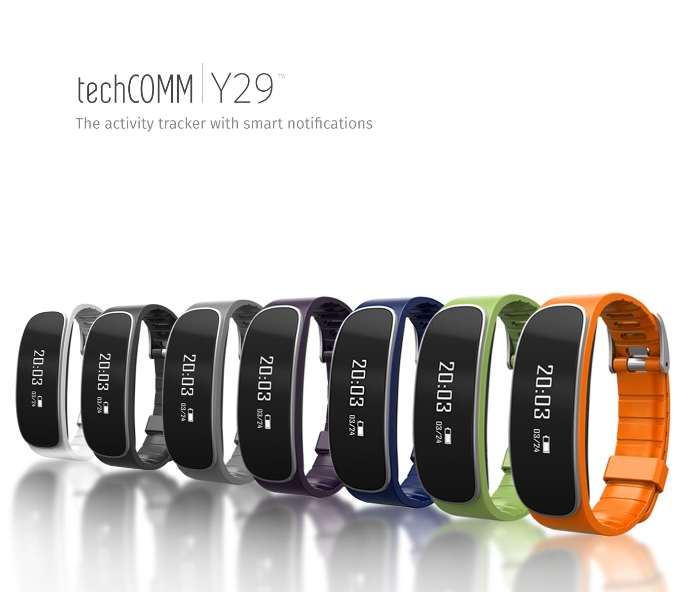 Y29 Fitness Tracker Band with Heart Rate Monitor Call & Text