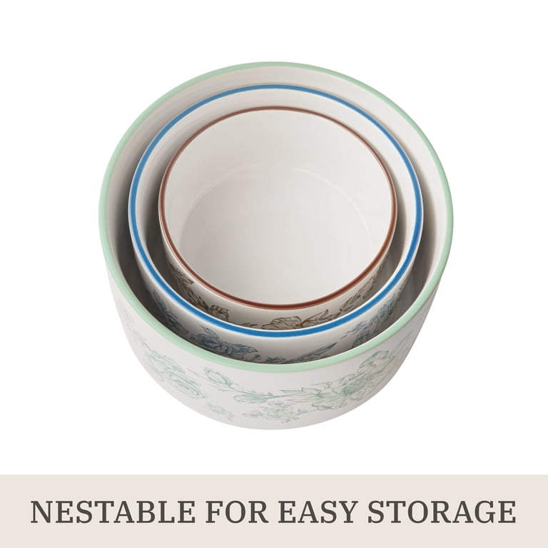 Pioneer Woman Agatha 6-Piece Nesting Baker Set with Lids photo 4