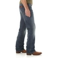 thumbnail image 2 of Wrangler Men's Retro Medium Wash Low Rise Relaxed Bootcut Stretch Denim Jeans Indigo 44W x 32L  US, 2 of 4