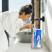 Stainless Steel Bathroom Toothbrush Holder Toothpaste Holder