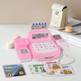 thumbnail image 4 of NAOJIE Caisse Enregistreuse pour Enfants, Argent de Jeu pour Enfants, Caisse Enregistreuse pour Enfants, Simulation de Caisse Enregistreuse de Supermarché Modèle de Caisse Enregistreuse pour Enfants avec Numérisation de Cartes - Rose, 4 of 4