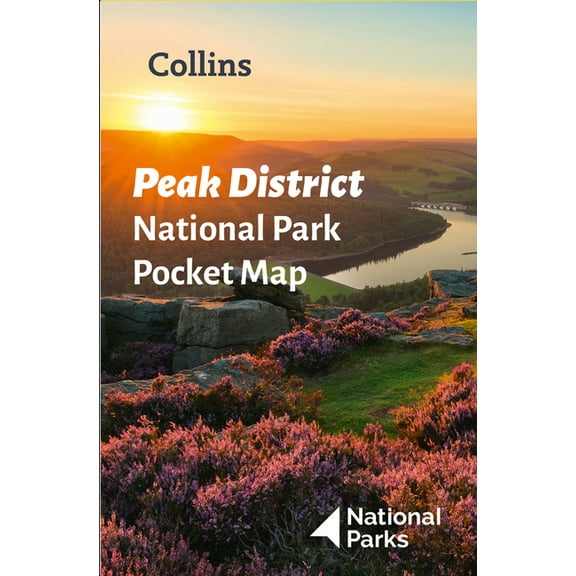 Peak District National Park Pocket Map, (Hardcover)
